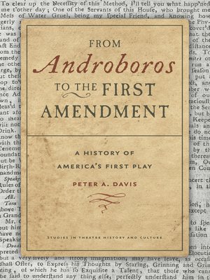 cover image of From Androboros to the First Amendment
